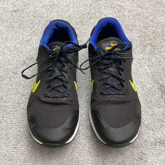 Nike Renew Ride 3.0 Running Sneaker Shoes Mens 13 Black Blue Active DC8185-008 - Picture 1 of 16